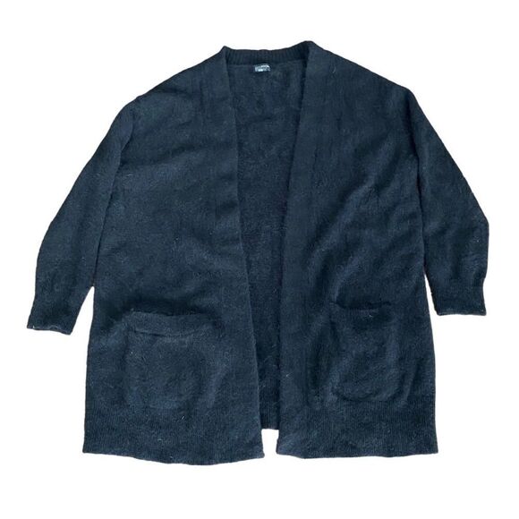 Club Monaco Mohair Wool Cardigan Sweater Oversized Large - Picture 1 of 4